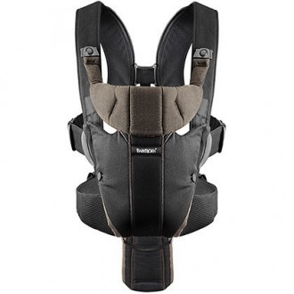 Рюкзак-кенгуру Babybjorn Baby Carrier Miracle Organic, черный с коричневым. Киев. фото 1 Рюкзак-кенгуру Babybjorn Baby Carrier Miracle Organic, черный с коричневым. Киев. фото 1
