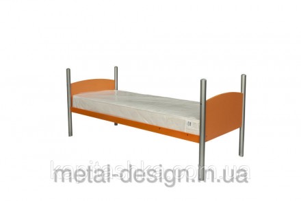 Арлекино (кровать двухъярусная)
Универсальная металлическая кровать ДСП спинками. . фото 4