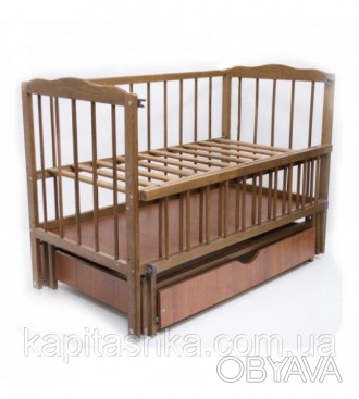 
Кроватка для новорожденных Малятко изготовлена ​​из высококачественной, экологи. . фото 1