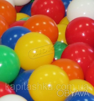 
Наполнители для сухих бассейнов - разноцветные полиетиленовые шарики
 
За допол. . фото 1