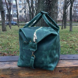 Кожаная дорожная сумка идеальный и практичный аксессуар для путешествий или регу. . фото 4