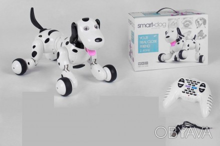Радиоуправляемая робот-собака HappyCow Smart Dog 777-338
Радиоуправляемая робот-. . фото 1