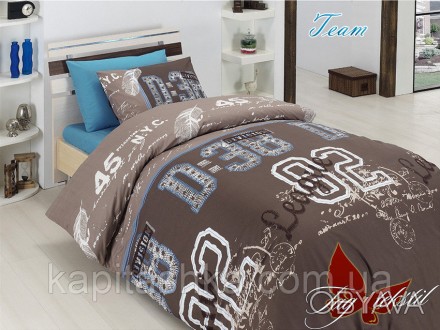 1,5-спальный комплект постельного белья, пр-ль - Tag-Текстиль
Пододеяльник 160x2. . фото 1