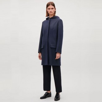 Стильное женское шерстяное/кашемировое утеплённое пальто COS (Швеция).
Цена на . . фото 3