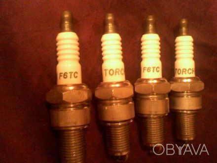 Продам свечи зажигания Torch F6TC.
Применение ВАЗ 2101-2107.
Свечи новые.. . фото 1