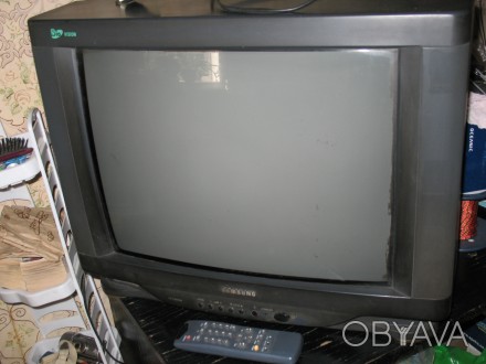 Телевизор Samsung CK-5385ZBR диагональ 53 см на зап-части или ремонт