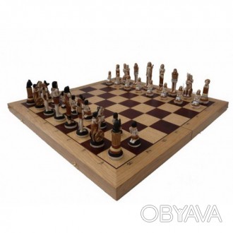 Шахматы Египетские, производства Польша, изготовлены из натурального дерева. Сам. . фото 1