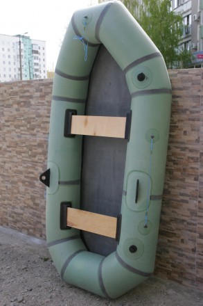 Надувная резиновыя лодка "Язь" ...2х местная,(длина 250 см,ширина 110с. . фото 4