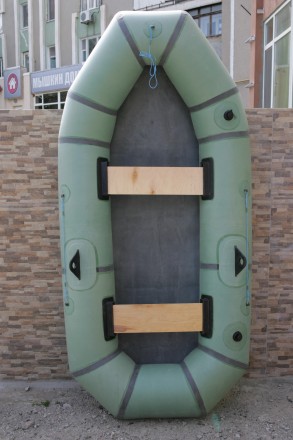 Надувная резиновыя лодка "Язь" ...2х местная,(длина 250 см,ширина 110с. . фото 2