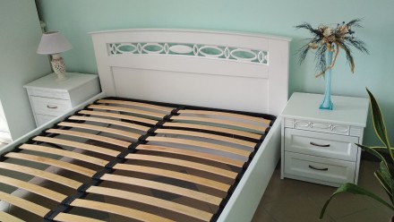 Ціна вказана за ліжко зі спальним місцем 1600х2000мм у деревоподібних відтінках.. . фото 11