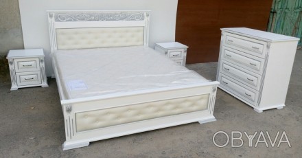 Двуспальная кровать Лорен из массива