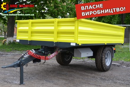 Тракторный самосвальный прицеп полуприцеп ТСП-3 - на мини трактор от 34 л.с.. Липова Долина. фото 1 Тракторный самосвальный прицеп полуприцеп ТСП-3 - на мини трактор от 34 л.с.. Липова Долина. фото 1
