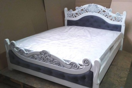 Ціна вказана за ліжко зі спальним місцем 1800х2000мм у деревоподібних відтінках.. . фото 4
