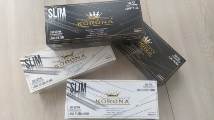 Продаю сигаретные гильзы SLIM из высококачественной бумаги, производство Польша.. . фото 8