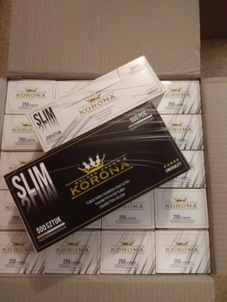 Продаю сигаретные гильзы SLIM из высококачественной бумаги, производство Польша.. . фото 5