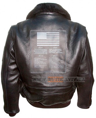 Шкіряна куртка Top Gun Official Signature Series Jacket - одна з найкращих льотн. . фото 3
