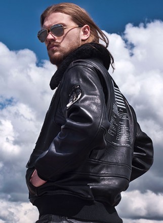 Шкіряна куртка Top Gun Official Signature Series Jacket - одна з найкращих льотн. . фото 9
