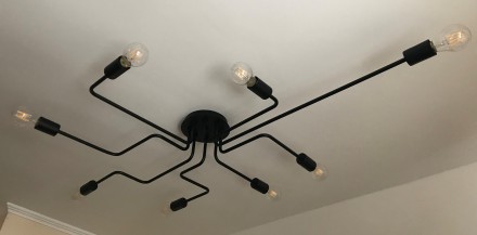 Потолочный светильник в стиле loft. Киев. фото 1 Потолочный светильник в стиле loft. Киев. фото 1