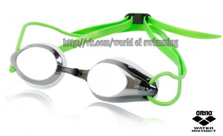 Гидродинамичные легкие очки для соревнований с низкопрофильными линзами. Зеркаль. . фото 13