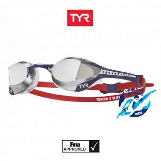 Соревнуйся как профи в очках TYR Tracer-X Elite Racing Mirrored. Разработанные д. . фото 3
