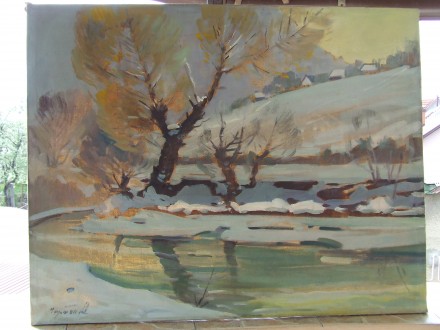 Зас.худ. укр. МАРТОН А.А. х.м. раз. 70х89 см. 1960 гг. Закрпатская школа классик. Ужгород. фото 1 Зас.худ. укр. МАРТОН А.А. х.м. раз. 70х89 см. 1960 гг. Закрпатская школа классик. Ужгород. фото 1