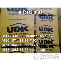 Лотковый газоблок UDK-U Block, автоклавный газоблок газобетон UDK Omni-Block 500. . фото 4