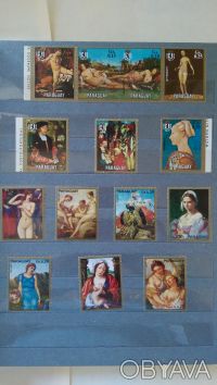Предлагаю почтовые марки разных стран мира любителям живописи. Возможна продажа . . фото 5