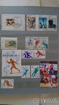 Предлагаю почтовые марки разных стран мира любителям спортивной тематики. Возмож. . фото 5