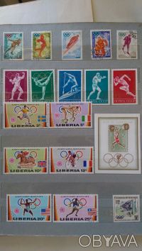 Предлагаю почтовые марки разных стран мира любителям спортивной тематики. Возмож. . фото 3