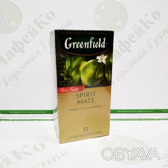 Чай Greenfield Spirit Mate травяной с ароматом лаймаЧайный напиток Greenfield Sp. . фото 1
