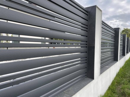 Металеві паркани компанії Наша Хата виготовляються з якісного металу на високото. . фото 6