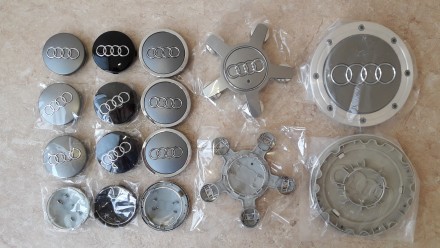 Ковпачки в легкосплавні диски Audi Ауди.
Ціна за комплект від 280 і до 1400. Ко. . фото 3