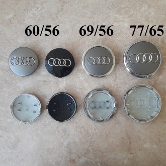 Ковпачки в легкосплавні диски Audi Ауди.
Ціна за комплект від 280 і до 1400. Ко. . фото 4