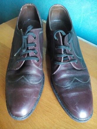 Туфли мужские натуральнокожаные югославские 44 размера. Все необходимое видно на. . фото 5