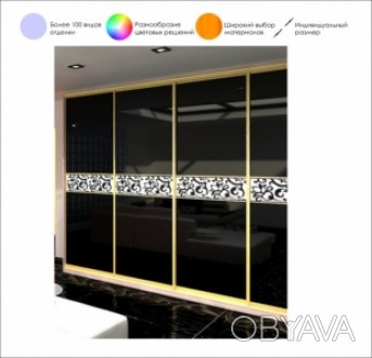 Разнообразные функциональные модели шкафов-купе встроенных и отдельно стоящих, а. . фото 1