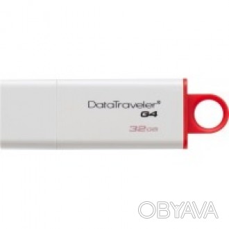 USB-накопитель DataTraveler I G4 компании Kingston поддерживает интерфейс USB 3.. . фото 1