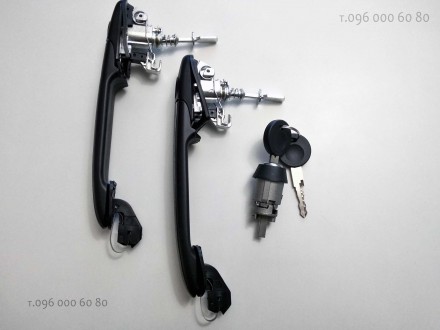 Набор личинок замков для VW Caddy 2. Верхнеднепровск. фото 1