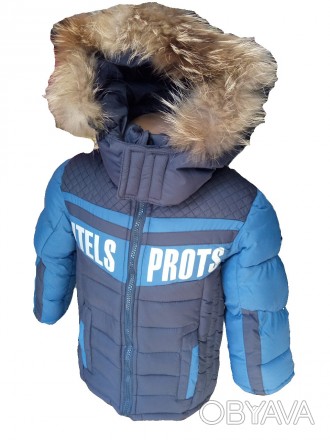 Детские зимние куртки для мальчиков, очень теплые и качественные. Наполнитель по. . фото 1