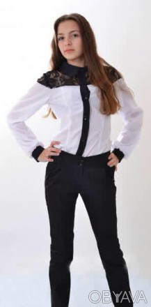 Удобные и одновременно красивые брюки для девочки от украинского производителя Т. . фото 1