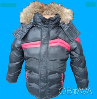 Детские зимние куртки для мальчиков, очень теплые и качественные. Наполнитель по. . фото 1