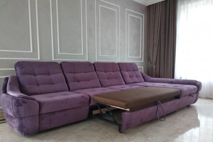Модульний кутовий диван Женева.

Ціна вказана за П-подібний диван на головному. . фото 10