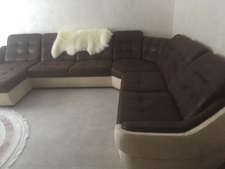 Модульний кутовий диван Женева.

Ціна вказана за П-подібний диван на головному. . фото 2