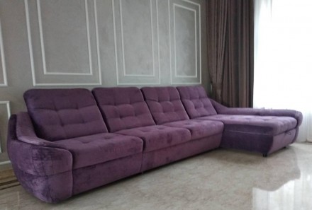 Модульний кутовий диван Женева.

Ціна вказана за П-подібний диван на головному. . фото 9