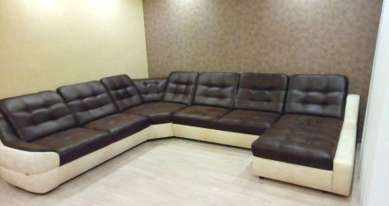 Модульний кутовий диван Женева.

Ціна вказана за П-подібний диван на головному. . фото 6