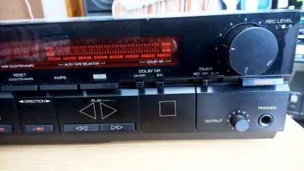 Кассетная дека (магнитофон) SANSUI D-505R (модель 1986 г., изготовлена в Японии). . фото 9