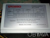 Блок питания Micro-ATX GRESSO ATX-350W, (20+4)pin, два SATA 
Мощность – 350 Вт.. . фото 4