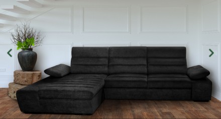 Ціна вказана за варіант подовженого дивана на головному фото.

Габаритні розмі. . фото 3