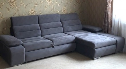 Ціна вказана за варіант подовженого дивана на головному фото.

Габаритні розмі. . фото 10