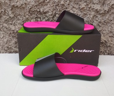 Сланцы женские Rider Splash Slide Fem черно-розовые
Полный ассортимент обуви  t. . фото 8