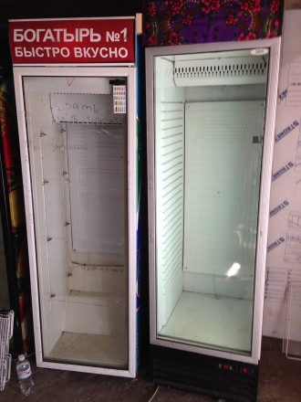 Продам холодильный шкаф-витрину INTER-501 Украинского производителя,c габаритами. . фото 2
